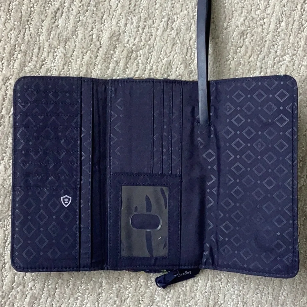Vera Bradley Quilted Sling Backpack and RFID Wristlet Wallet in Toucan Party